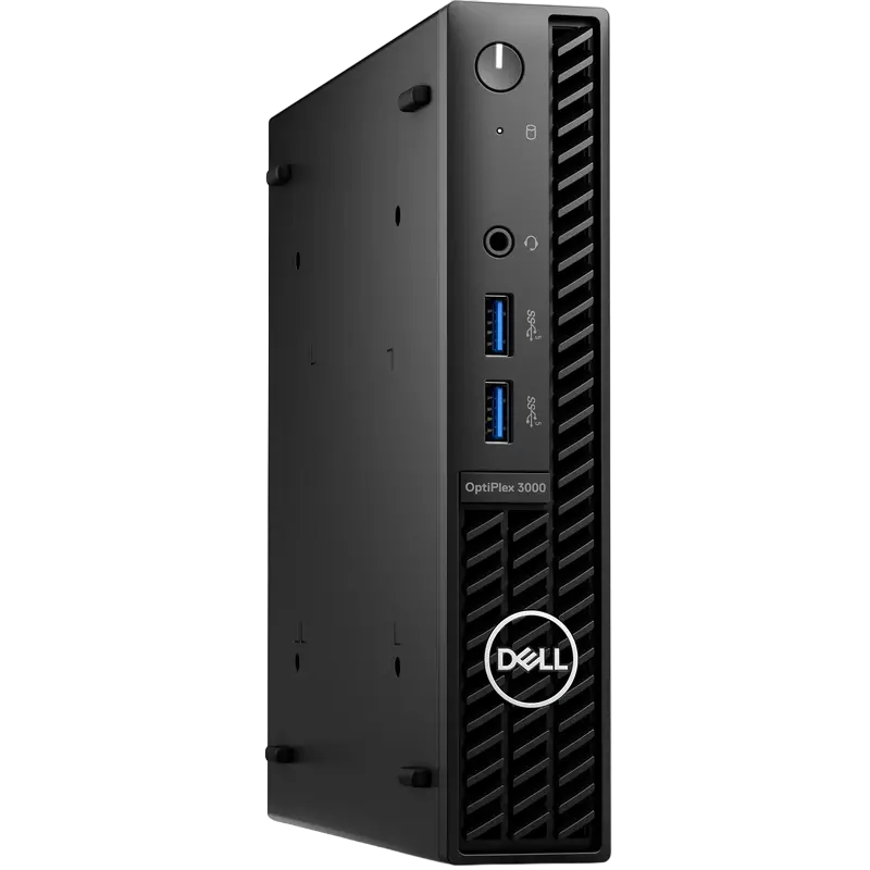 Optiplex 3000 MFF Black (Core i3-12100T 2.2-4.1GHz, 8GB RAM, 256GB SSD)