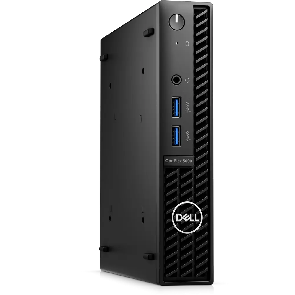 Optiplex 3000 MFF Black (Core i3-12100T 2.2-4.1GHz, 8GB RAM, 256GB SSD)