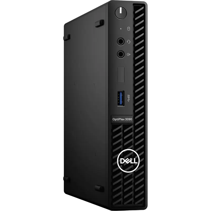 Optiplex 3090 MFF Black (Core i3-10105T 3.0-3.9 GHz, 8GB RAM, 256GB SSD, WiFi, Ubuntu)