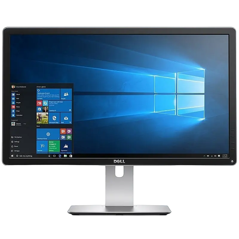 23.8" DELL P2415Q, Black, IPS, 3840x2160, 75Hz, 6ms, 300cd, 2M:1, HDMI+DP+miniDP+USB+AudioOut, Pivot