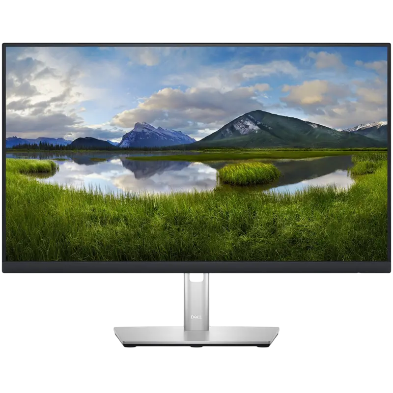 23.8" DELL P2423DE, Silver, IPS, 2560x1440, 60Hz, 5ms, 300cd, CR1000:1, HDMI+DP+USB+TypeC, LAN, Pivo