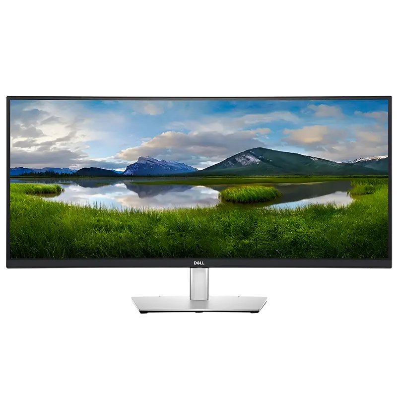 34" DELL P3421W, Black, Curved-IPS, 3440x1440, 60Hz, 5ms, 300cd, CR1000:1, HDMI+DP+TypeC+USB