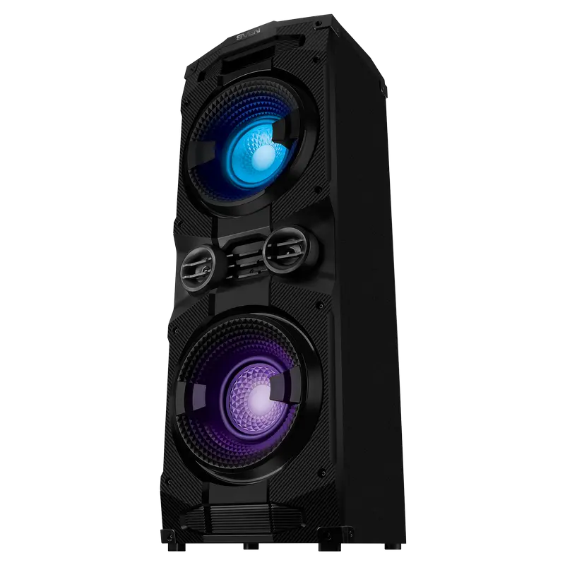 Partybox SVEN "PS-1500" Black, 500W, Bluetooth, FM, USB, LED-display, AC power