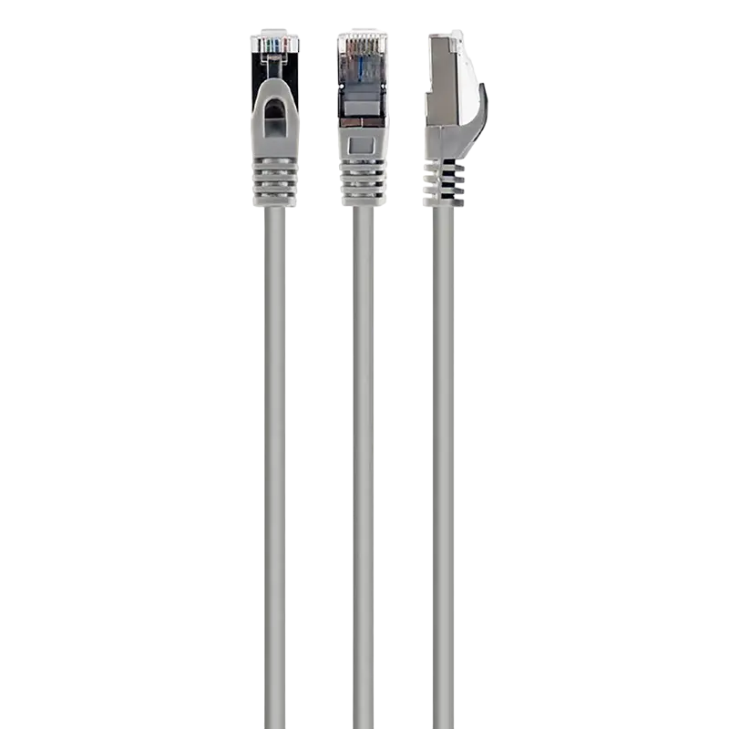 Patch Cord Cat.6/FTP, 0.5m Gray, PP6-0.5M, Cablexpert