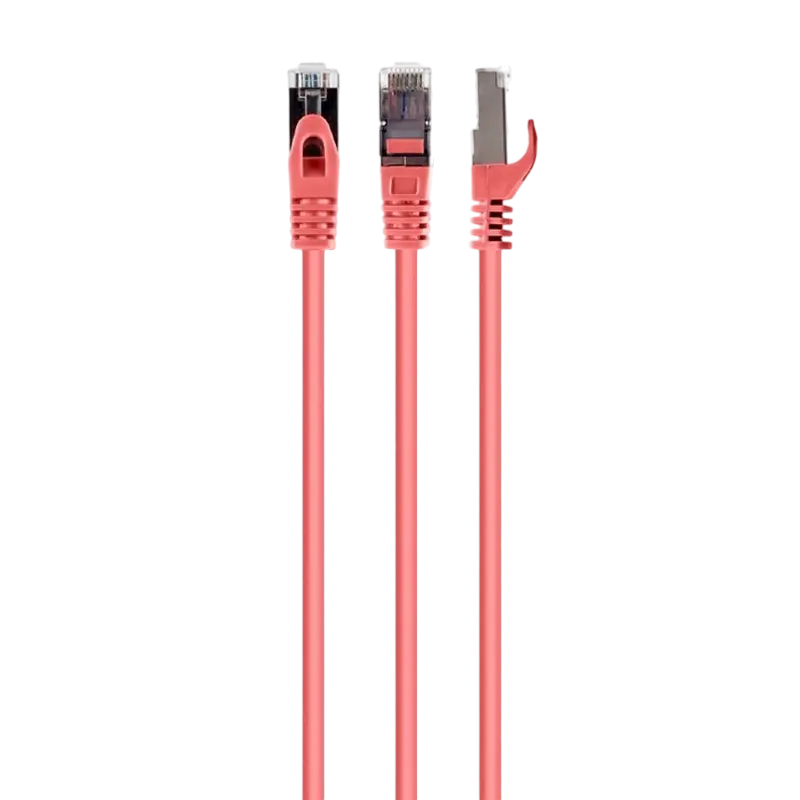 Patch Cord Cat.6/FTP, 1 m, Pink, PP6-1M/RO, Cablexpert