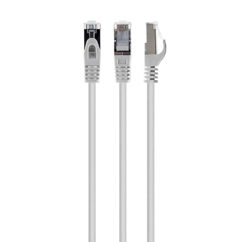 Patch Cord Cat.6/FTP, 0.25m, White, PP6-0.25M/Y, Cablexpert