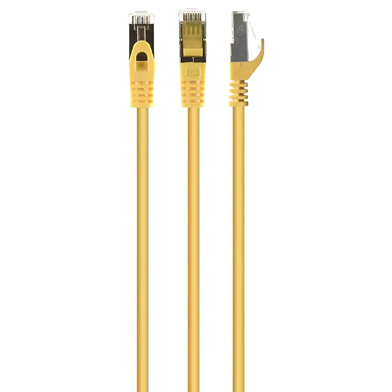 Patch Cord Cat.6/FTP, 0.25m, Yellow, PP6-0.25M/Y, Cablexpert