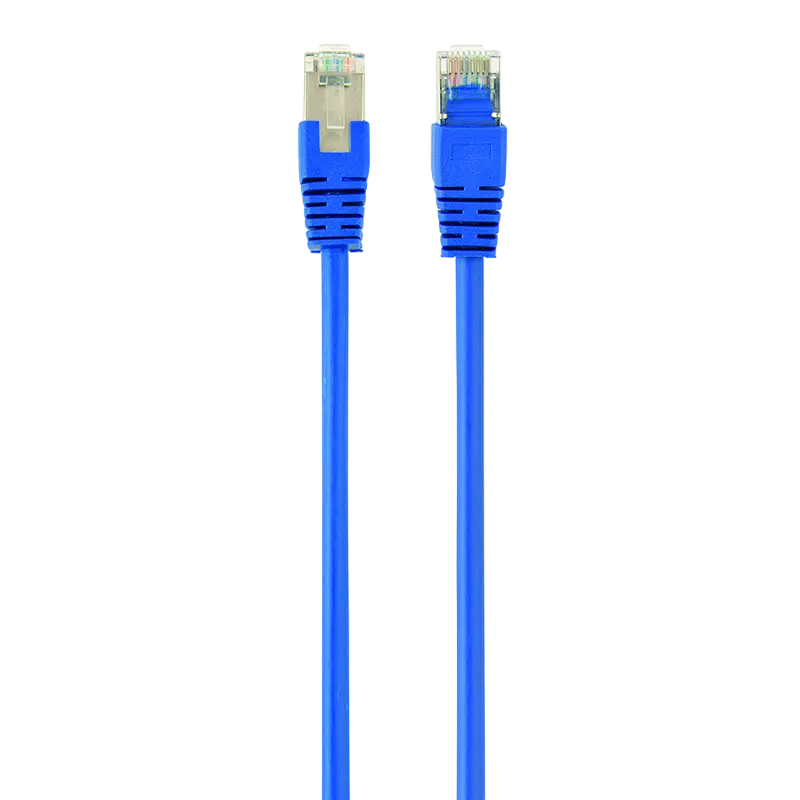 Patch Cord Cat.6U 0.25m, Blue, PP6U-0.25M/B, Cablexpert, Stranded Unshielded