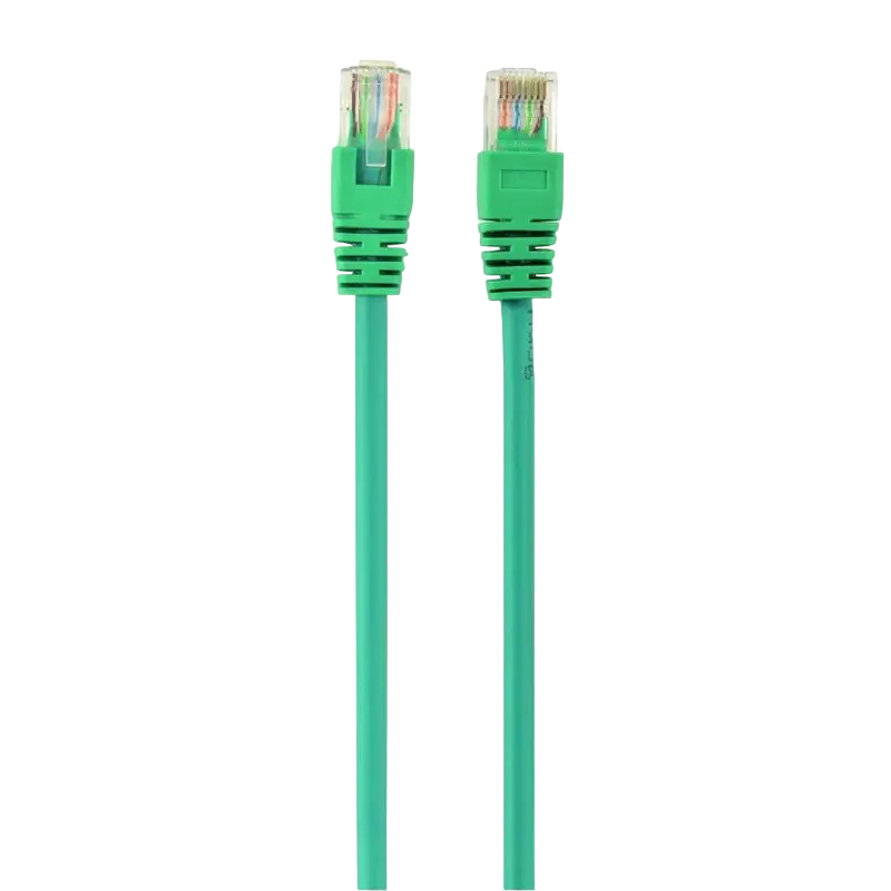 Patch Cord Cat.6U 0.25m, Green, PP6U-0.25M/G, Cablexpert, Stranded Unshielded