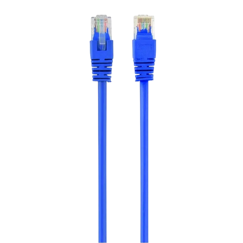 Patch Cord Cat.6U 0.5m, Blue, PP6U-0.5M/B, Cablexpert, Stranded Unshielded