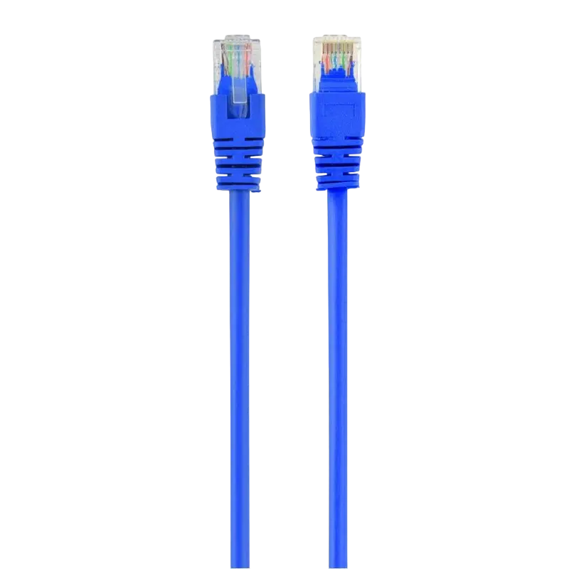 Patch Cord Cat.6U 1m, Blue, PP6U-1M/B, Cablexpert, Stranded Unshielded