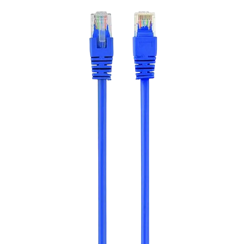 Patch Cord Cat.6U 2m, Blue, PP6U-2M/B, Cablexpert, Stranded Unshielded
