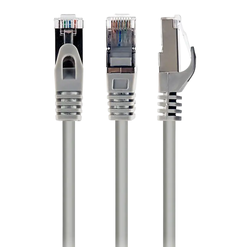 Patch Cord Cat.6U 2m Grey, PP6U-2M, Cablexpert, Stranded Unshielded