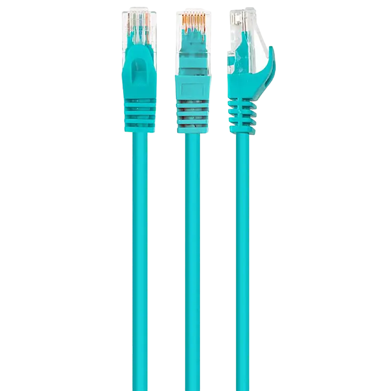 Patch Cord Cat.6U 5m, Green, PP6U-5M/G, Cablexpert, Stranded Unshielded
