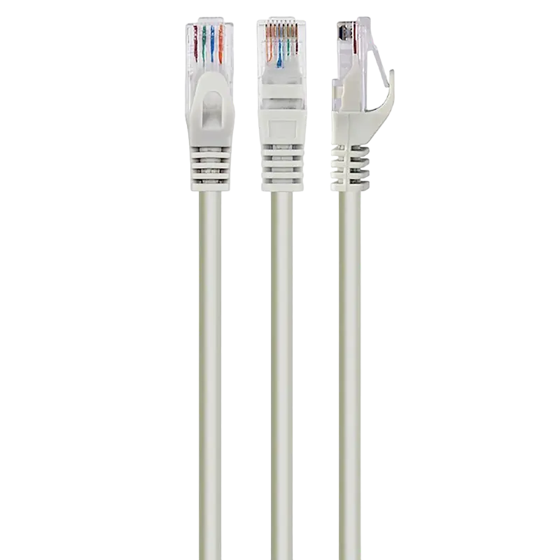 Patch Cord Cat.6U 5m Grey, PP6U-5M, Cablexpert, Stranded Unshielded