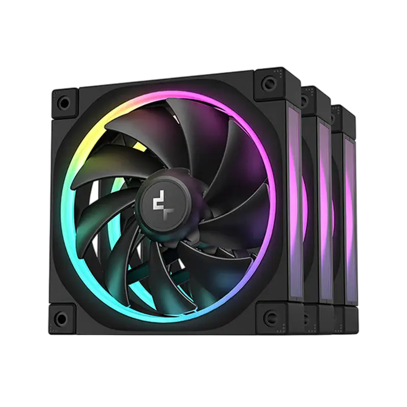 PC Case Fan Deepcool FL12 SE 3in1 kit, 120x20x25mm, ≤28.67 dB, 50.74CFM, 400-1900RPM, PWM, ARGB, 4-P