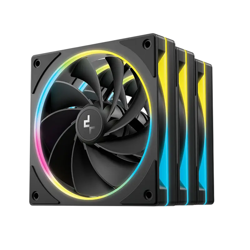PC Case Fan Deepcool FL12R SE 3in1 kit, 120x20x25mm, ≤25.79 dB, 41.14CFM, 400-1500RPM, PWM, ARGB, 4