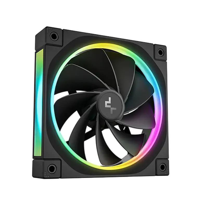 PC Case Fan Deepcool FL12R, 120x20x25mm, ≤33.9 dB, 55CFM, 500-2150RPM, PWM, ARGB, 4-Pin Fan & 3-pin