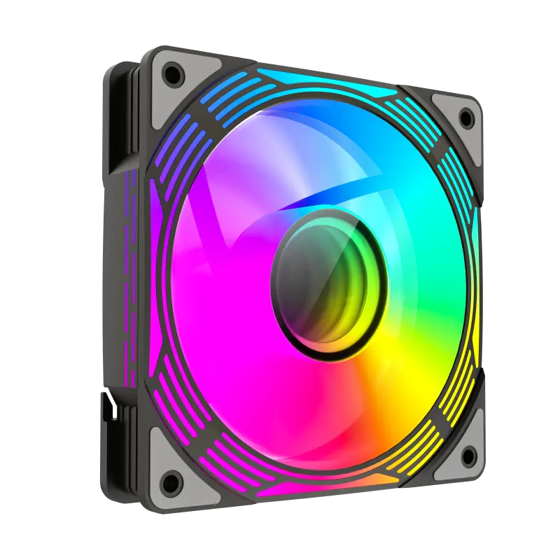 PC Case Fan GAMEMAX FN12A-C8I, 120mm, ARGB, 24 LED, 9 blades, PWM, <31.21dB, 44.35 CFM, 800-1600RPM