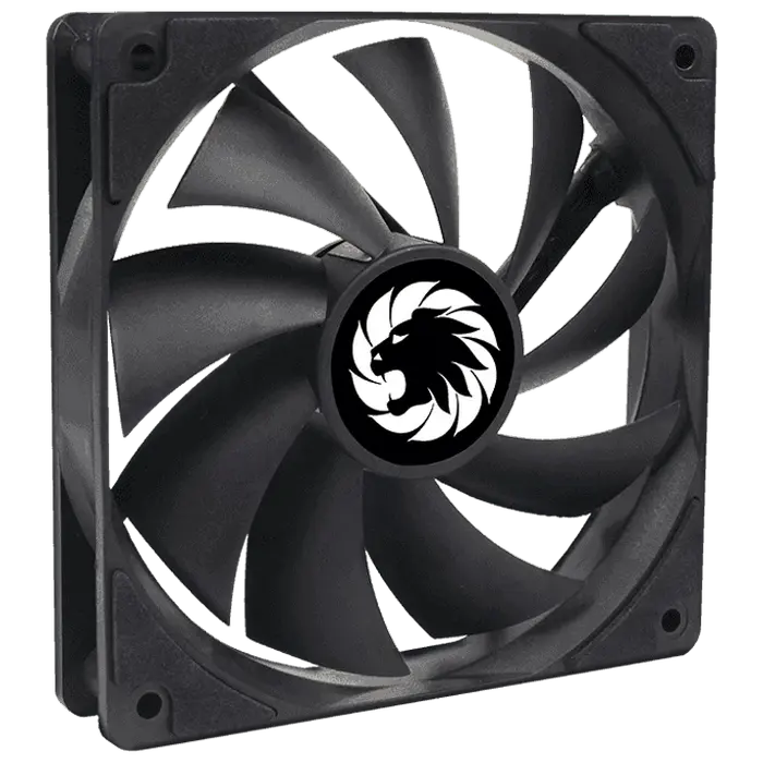 PC Case Fan GAMEMAX GMX-WFBK-BK, 120mm, 9 blades, 23.4dB, 46.5 CFM, 1200PM, Hydraulic bearing, 3pin+