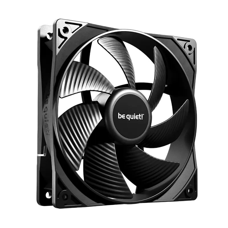 be quiet! PC Case Fan be quiet! Pure Wings 3, 120x120x25 mm, <25,5db, 49,9 CFM, 1600RPM, 7 blades, Rifle beari