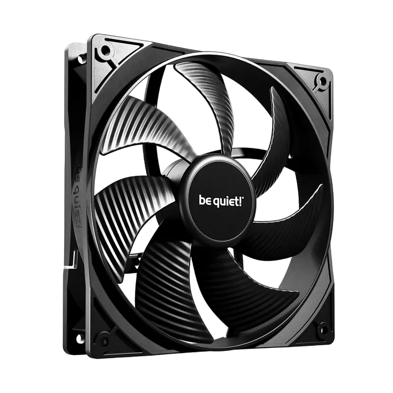 be quiet! PC Case Fan be quiet! Pure Wings 3, 140x140x25 mm, <21,9db, 57,4 CFM, 1200RPM, 7 blades, Rifle beari