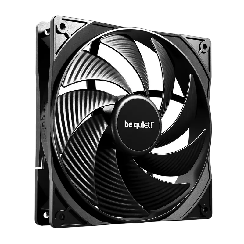 be quiet! PC Case Fan be quiet! Pure Wings 3 High-speed, 140x140x25 mm, <30.5db, 72.2 CFM, 1800RPM, 9 blades