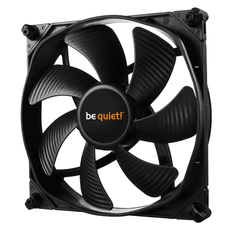 PC Case Fan be quiet! Pure Wings 3, 140x140x25 mm, <15,5db, 59,5 CFM, 1000RPM, 7 blades, Fluid-dynam
