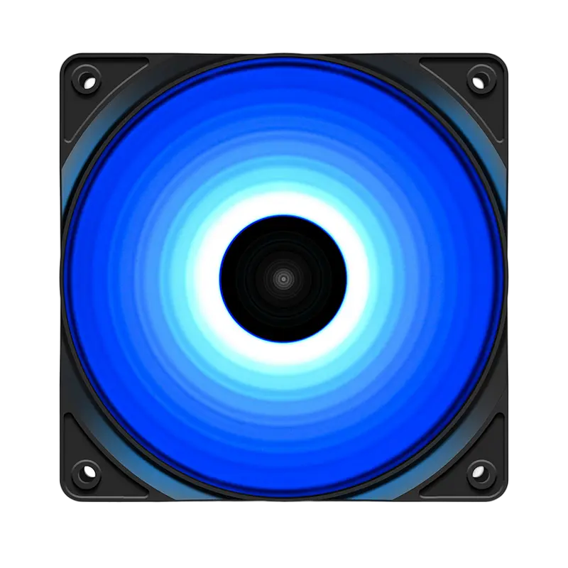 PC Case Fan Deepcool RF120B, 120x120x25mm, 21.9 dB, 48.9 CFM, 1300RPM, Blue LED, Hydro Bearing