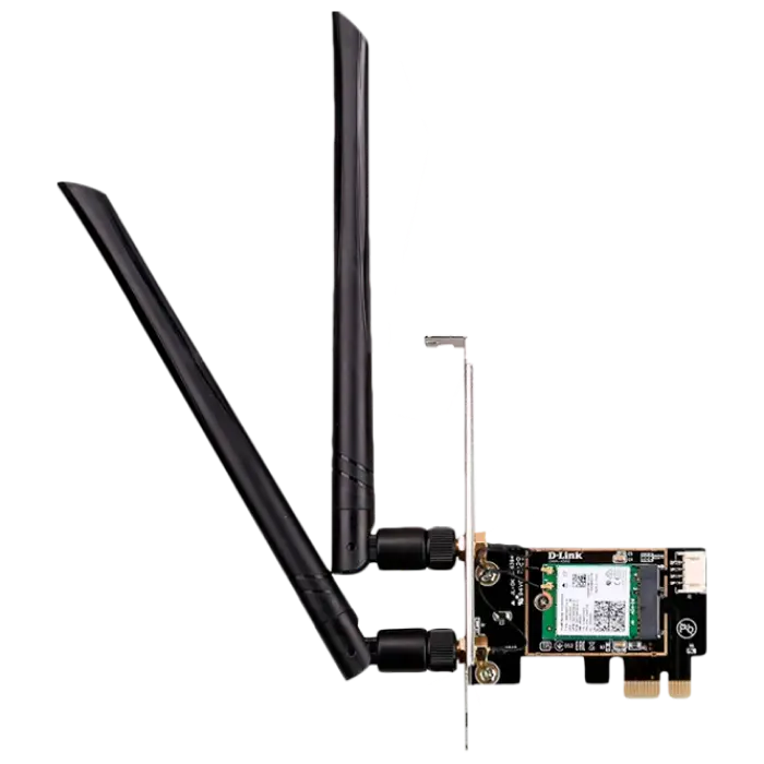PCIe Wi-Fi 6 Dual Band LAN/Bluetooth 5.0 Adapter D-LINK "DWA-X582/RU/A1A", 3000Mbps, MU-MIMO