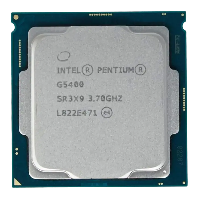 CPU Intel Pentium G5400 3.7GHz (2C/4T,4MB, S1151, 14nm, Integrated Intel UHD Graphics 610, 58W) Tray