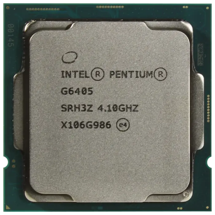 CPU Intel Pentium G6405 4.1GHz (2C/4T, 4MB, S1200, 14nm,Integrated UHD Graphics 610, 58W) Tray
