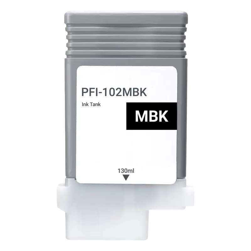 Canon Ink Cartridge PFI-102MBk matte black,130ml for iPF765,760,755,750,720,710,700,655,650,610,605