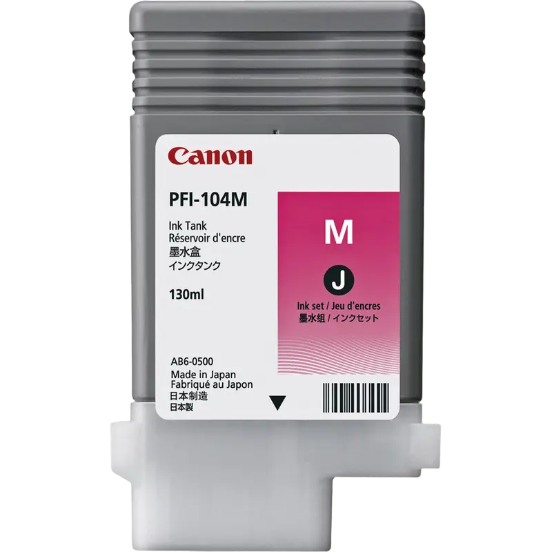 Canon Ink Cartridge PFI-104M magenta,130ml for iPF765,760,755,750,655,650
