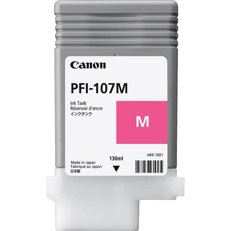 Canon Ink Cartridge PFI-107M, magenta