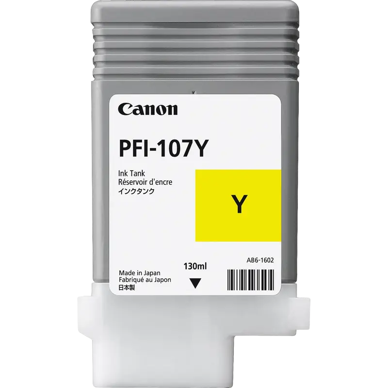 Canon Ink Cartridge PFI-107Y, yellow
