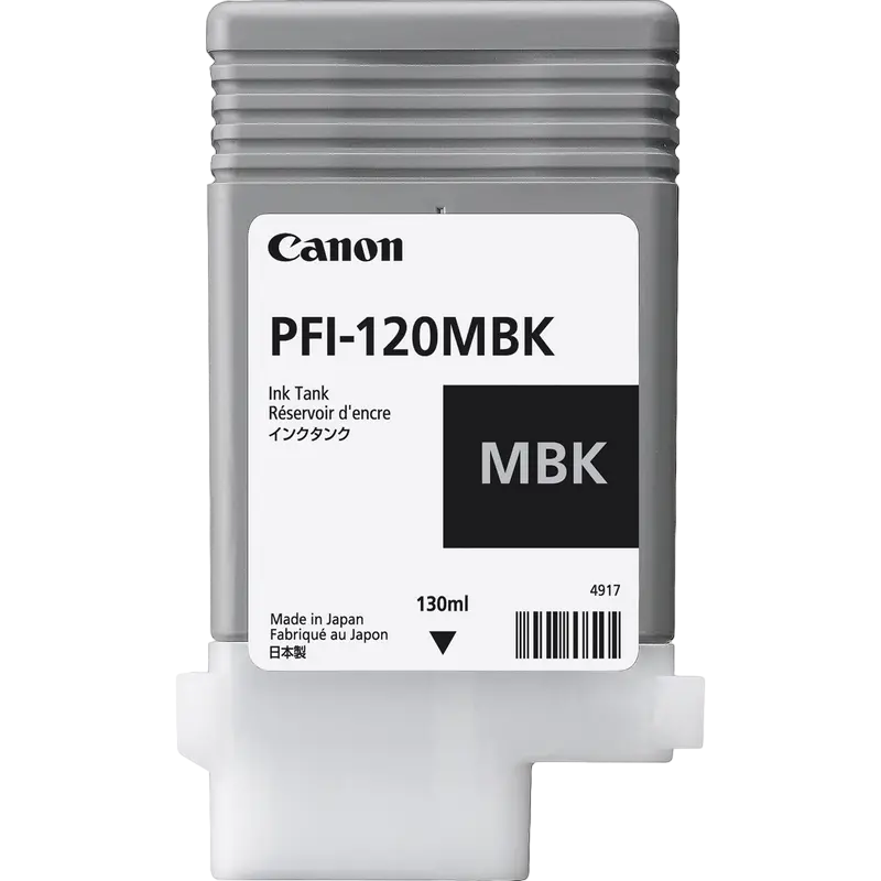 Canon Ink Cartridge PFI-120MBk, Matte Black