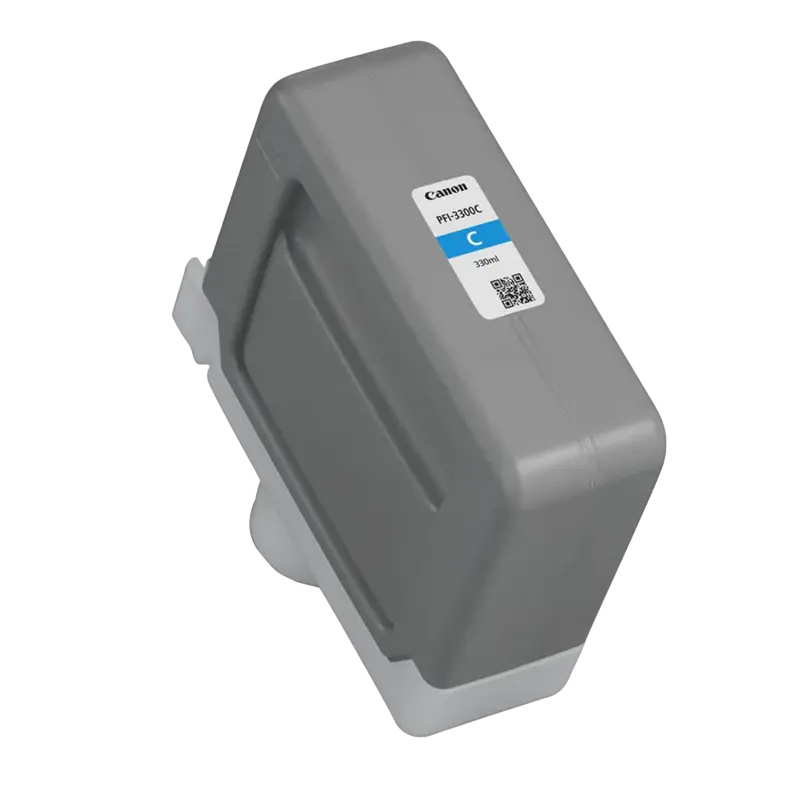 Canon Ink Cartridge PFI-3300 Cyan, 330ml, for iPF PRO-4600