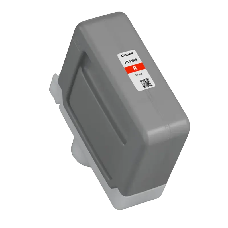 Canon Ink Cartridge PFI-3300 Red, 330ml, for iPF PRO-4600