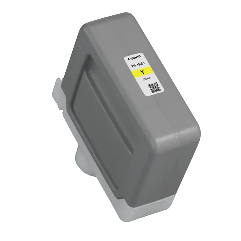 Canon Ink Cartridge PFI-3300 Yellow, 330ml, for iPF PRO-4600