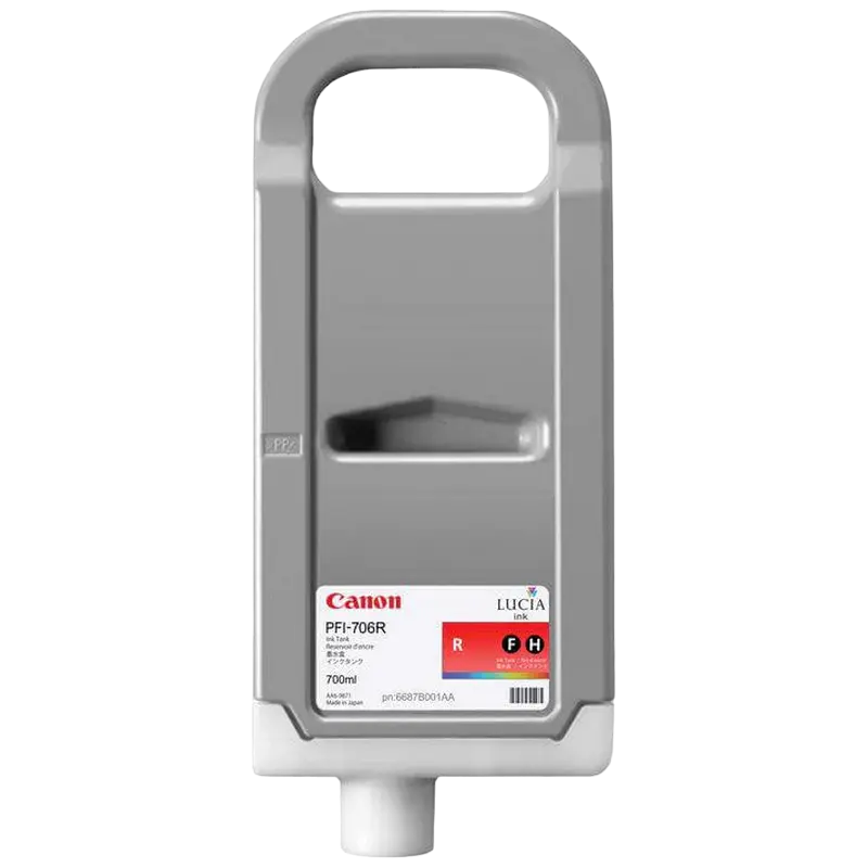 Canon Ink Cartridge PFI-706 Red, 700ml for iPF84xx & iPF94xx series