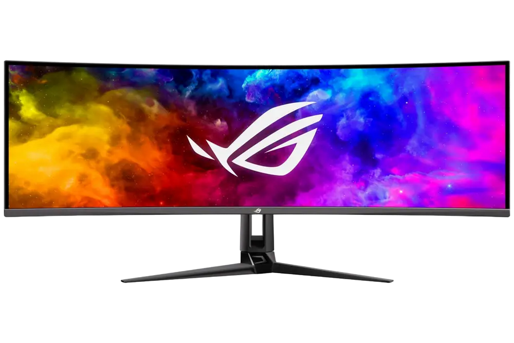 49" ASUS ROG Swift PG49WCD,Black,Curved QD-OLED,5120x1440,144Hz,G-Sync,0.03ms,1000cd,HDMI+DP+USB+Typ