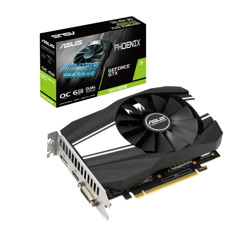 ASUS GTX1660 SUPER 6GB GDDR6 Phoenix OC (PH-GTX1660S-O6G)