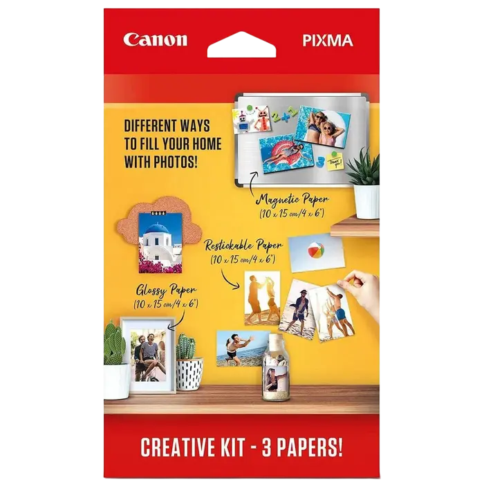 Canon Paper Paper Creative Kit 2, (MG-101/RP-101/PP-201), 102 х152 mm, (60 sheets)