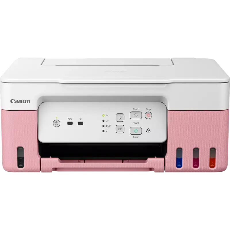 Canon PIXMA G3430, Pink/White