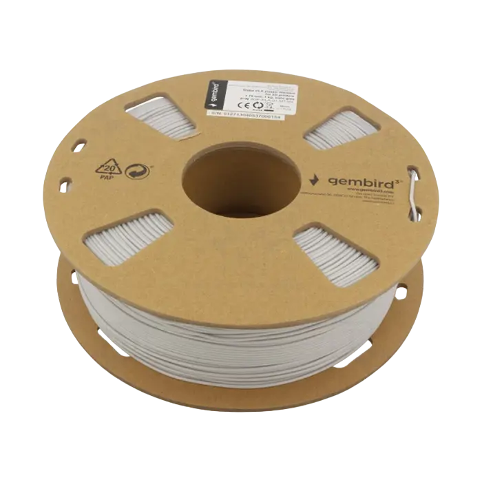 PLA 1.75 mm, Matte Slate Grey Filament, 1 kg, Gembird 3DP-PLA-01-MTSG