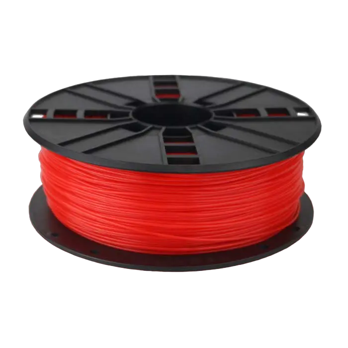 PLA 1.75 mm, Flame-bright Red Filament, 1 kg, Gembird, 3DP-PLA1.75-01-FR