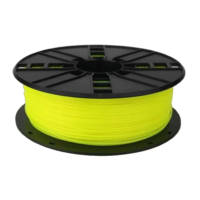 PLA 1.75 mm, Flame-bright Yellow Filament, 1 kg, Gembird, 3DP-PLA1.75-01-FY