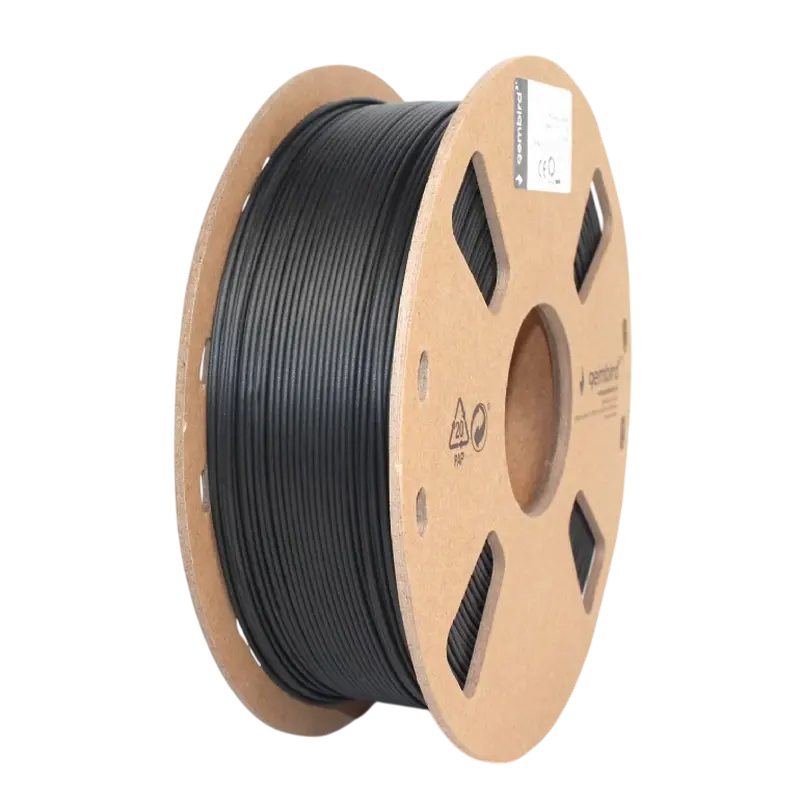 PLA+ 1.75 mm, Blak Filament, 1 kg, Gembird 3DP-PLA+1.75-02-BK