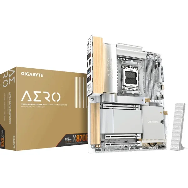 GIGABYTE Placă de bază sAM5 amd x870e 2xHDMI/2xUSB4 Typ eC, vedere alternativă